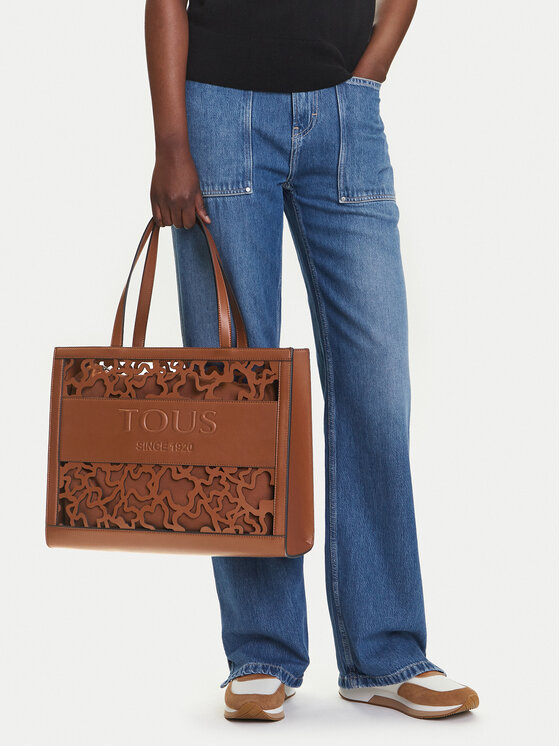 TOUS TOUS Käekott Shopping Xl Amaya K.Shock 2001660643 Pruun