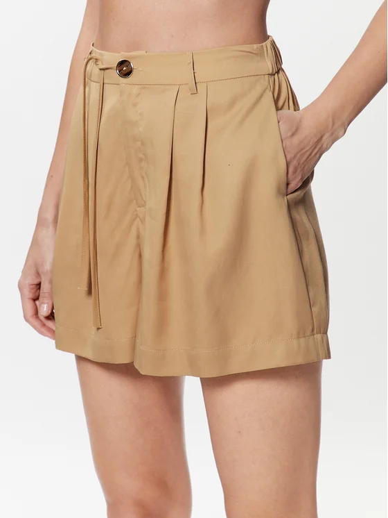 Gaudi Stoffshorts 311BD25005 Beige Regular Fit