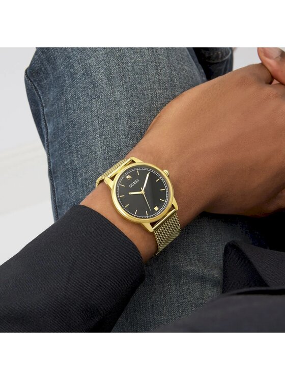 Guess Guess Hodinky GW0974G Zlatá