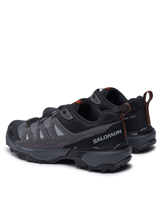 Salomon Salomon Trekingová obuv X Ultra 360 Leather L47571700 Sivá