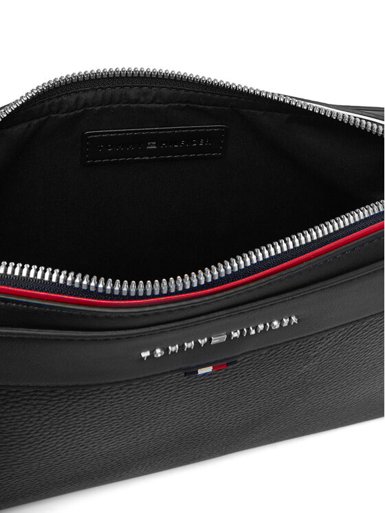 Tommy Hilfiger Tommy Hilfiger Мъжка чантичка Th Central Pouch AM0AM14822 Черен