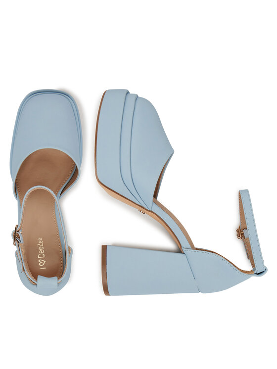 DeeZee DeeZee Czółenka LW85478-6 Niebieski