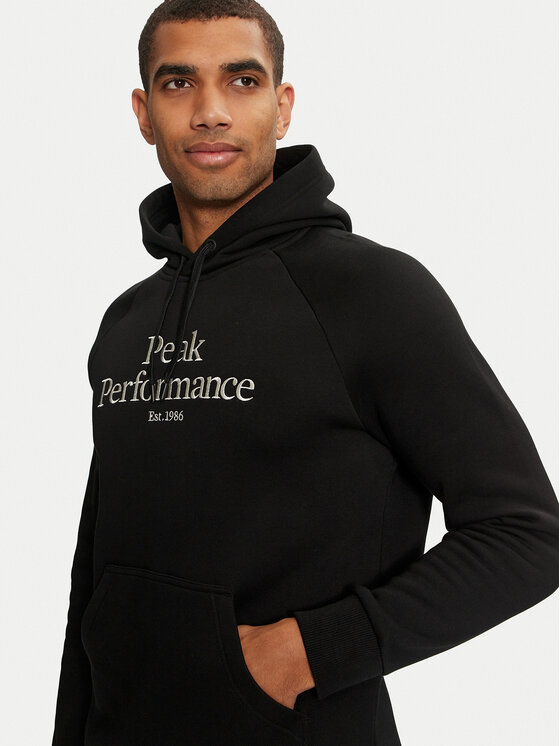 Peak Performance Peak Performance Mikina Original G79592040 Čierna Regular Fit