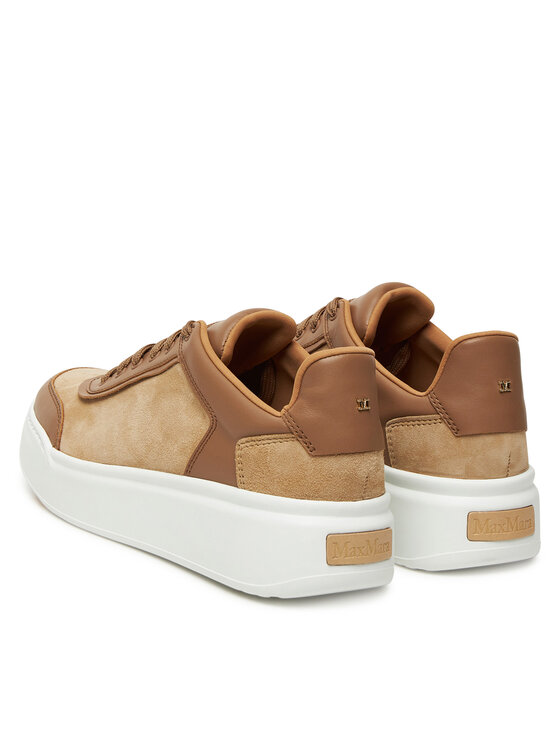 Max Mara Max Mara Sneakers Maxi 2524766071650 Marrone