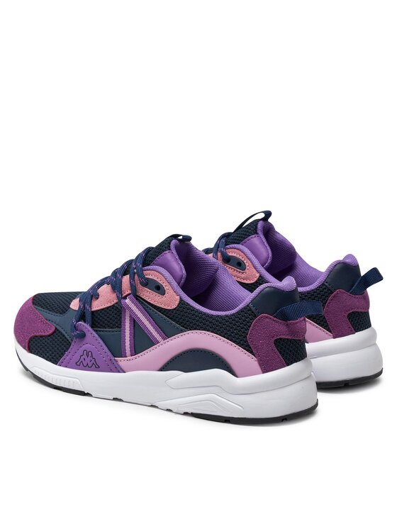 Kappa Kappa Sneakersy Logo London Kid 341E4QW Fialová