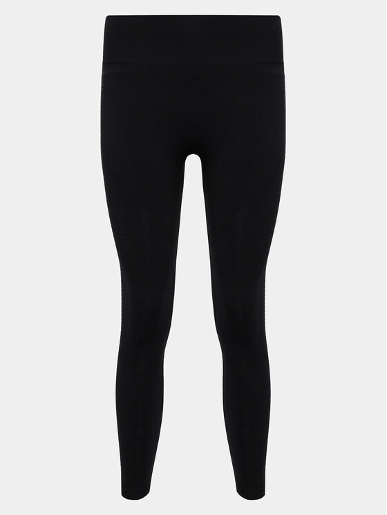 Athlecia Legingi Nagar W Seamless Tights EA203352 Melns Regular Fit