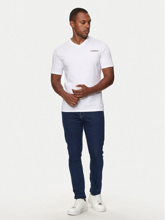 Guess Jeans Guess Jeans Jeansy M4YA0F D5DM3 Tmavomodrá Skinny Fit