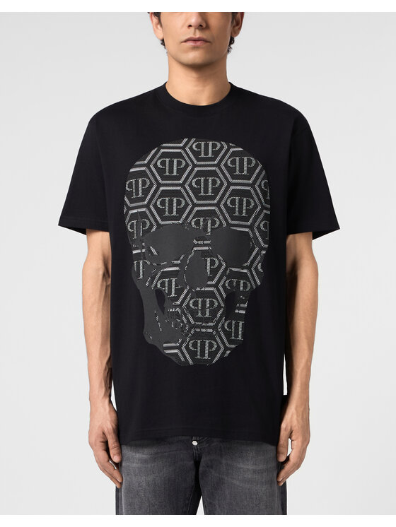 PHILIPP PLEIN PHILIPP PLEIN T-shirt 31114 Nero Regular Fit