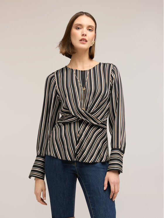 Motivi Motivi Blusa 2023Q001922N0V2 Grigio Regular Fit