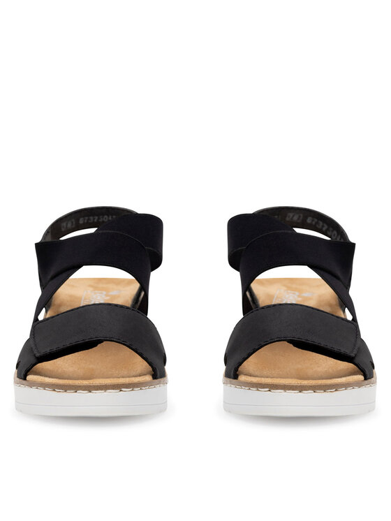 Rieker Rieker Sandalen V38G8-00 Schwarz