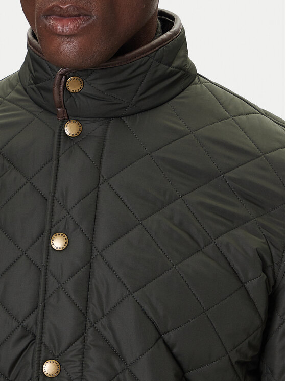Barbour Barbour Демісезонна куртка MQU0281GN72 Зелений Slim Fit