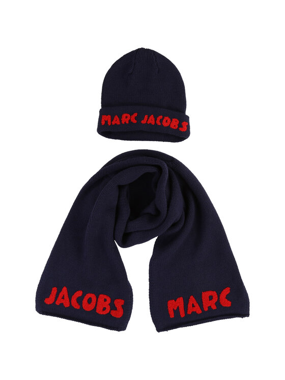 The Marc Jacobs The Marc Jacobs Set berretto e sciarpa W28016 Blu scuro