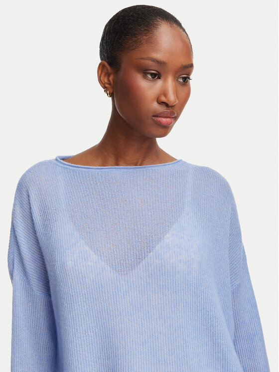 MAX&Co. MAX&Co. Maglione Stampa 2626366091200 Azzurro chiaro Oversize