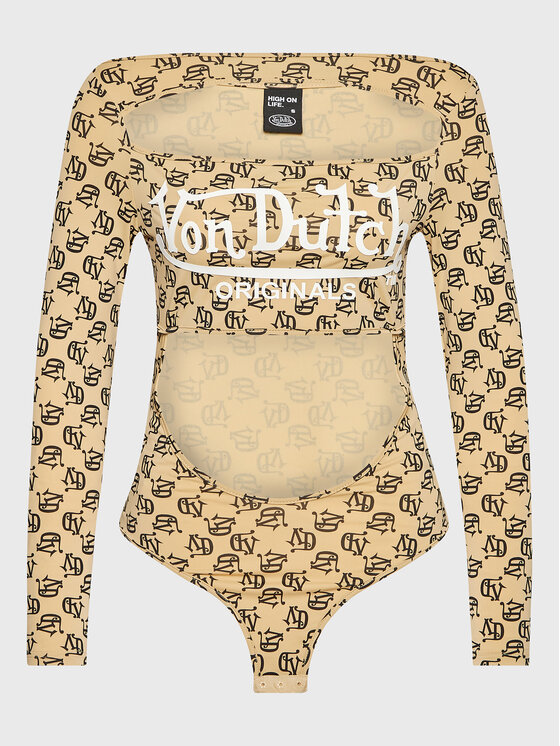 Von Dutch Von Dutch Glaustinukė Slawa 6 224 018 Smėlio Slim Fit