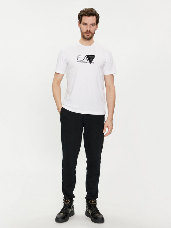 EA7 Emporio Armani EA7 Emporio Armani T-shirt 3DPT36 PJULZ 1100 Bianco Regular Fit