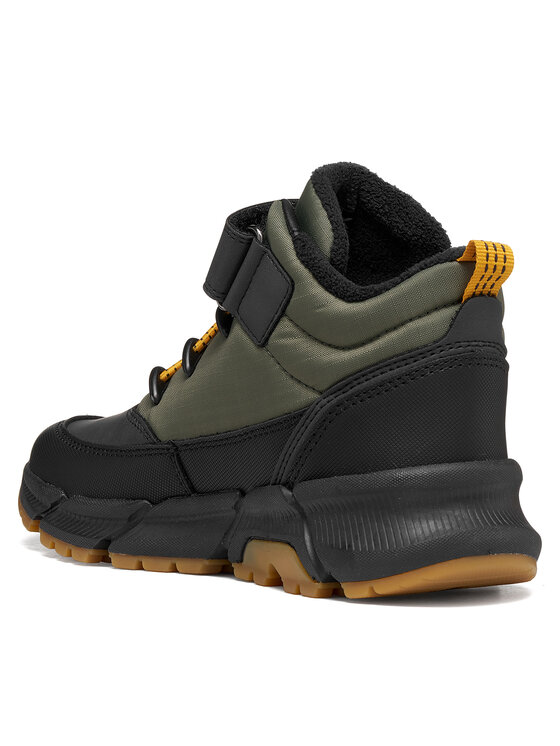 Geox Geox Kotníková obuv J Flexyper Plus Boy B Abx J66LCA 0FUME C3009 S Tmavě zelená