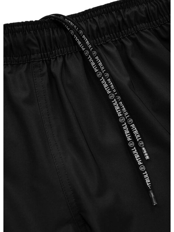 PITBULL PITBULL Szorty Spodenki Czarny Regular Fit