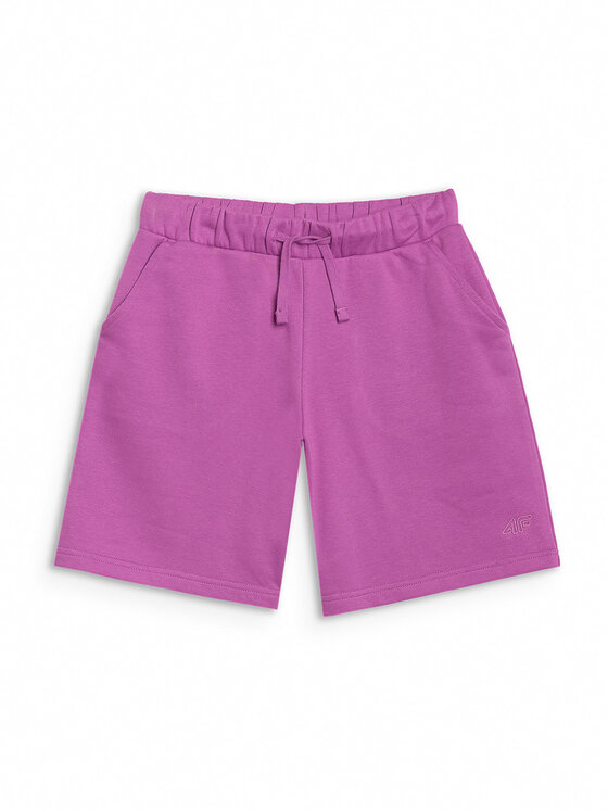 4F 4F Szorty sportowe BASIC+ Fioletowy Oversize