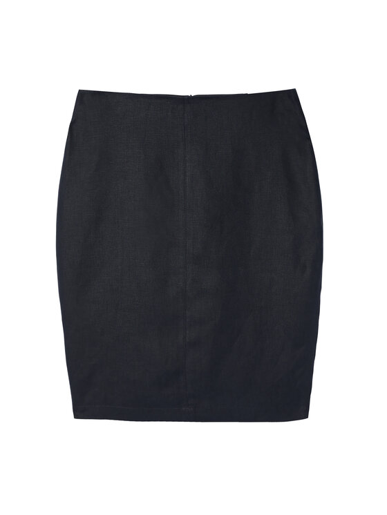 TATUUM TATUUM Spódnica midi MONOLI 1 Granatowy Close Fit