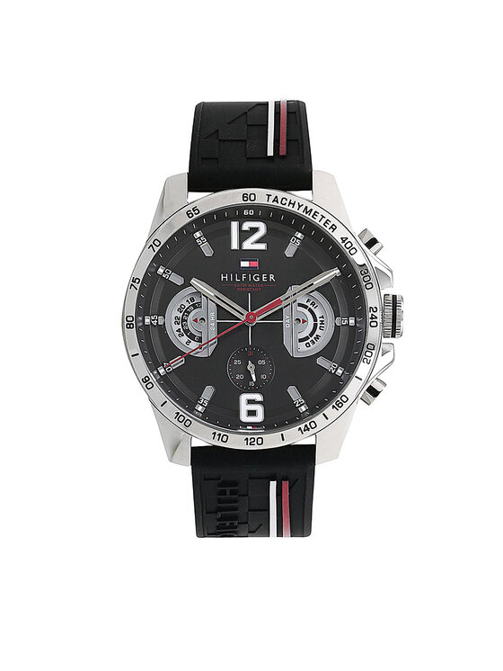 Tommy Hilfiger Tommy Hilfiger Zegarek Decker 1791473 Czarny