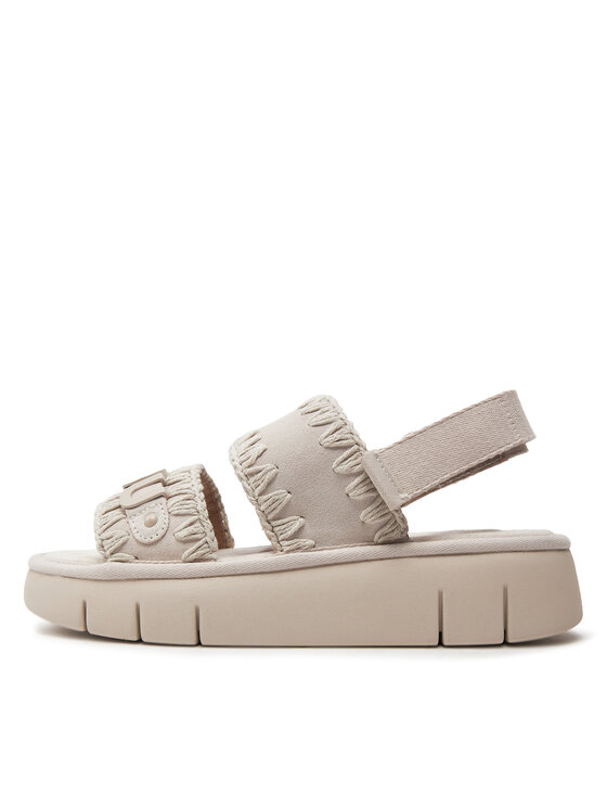 Mou Mou Sandalen MU.SW531001A Beige