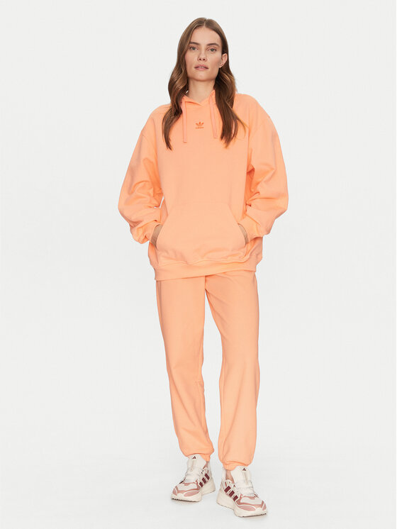 adidas adidas Bluza Essentials JJ3499 Różowy Oversize