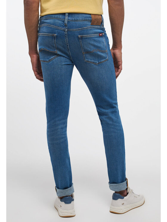 Mustang Mustang Jeansy ATLANTA SUPER SKINNY Niebieski Skinny Fit