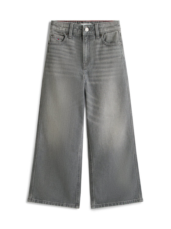 Tommy Hilfiger Tommy Hilfiger Džínsy Mabel KG0KG09286 Sivá Wide Leg