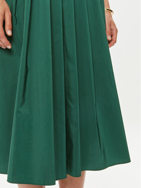 Weekend Max Mara Weekend Max Mara Plesirana suknja Zarda 2425106051 Zelena Regular Fit