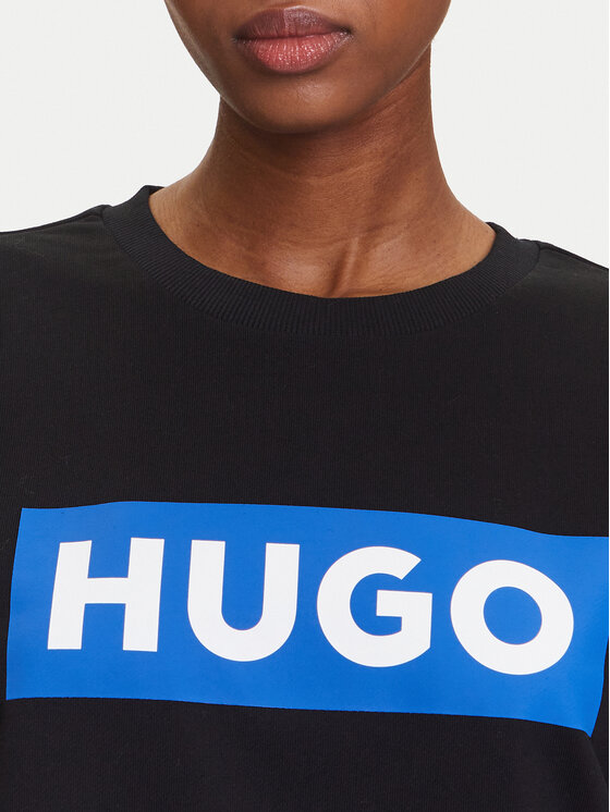 HUGO HUGO Bluza Classic 50522425 Czarny Relaxed Fit