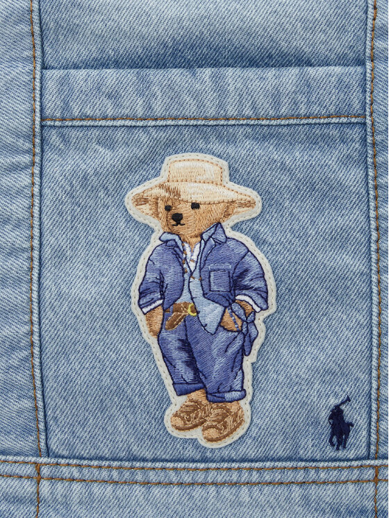 Polo Ralph Lauren Polo Ralph Lauren Ročna torba Bear-patch 428960636001 Modra