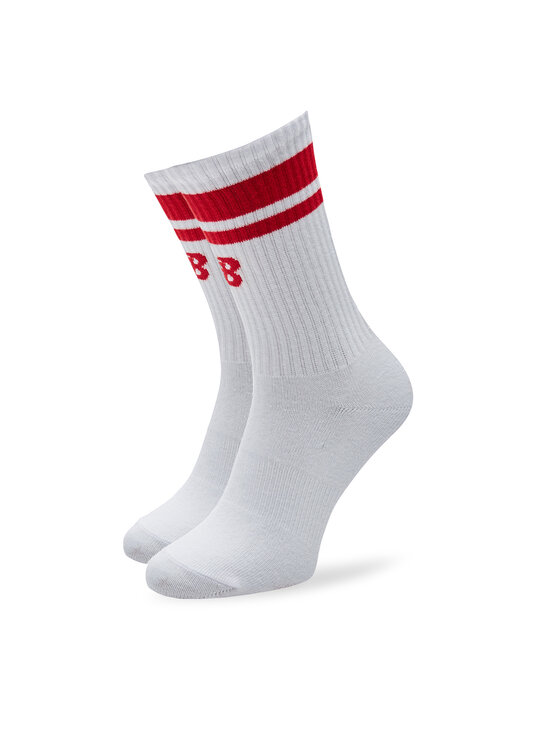 New Balance New Balance Σετ ψηλές κάλτσες ανδρικές 3 τεμαχίων LAS32163AS5 Λευκό