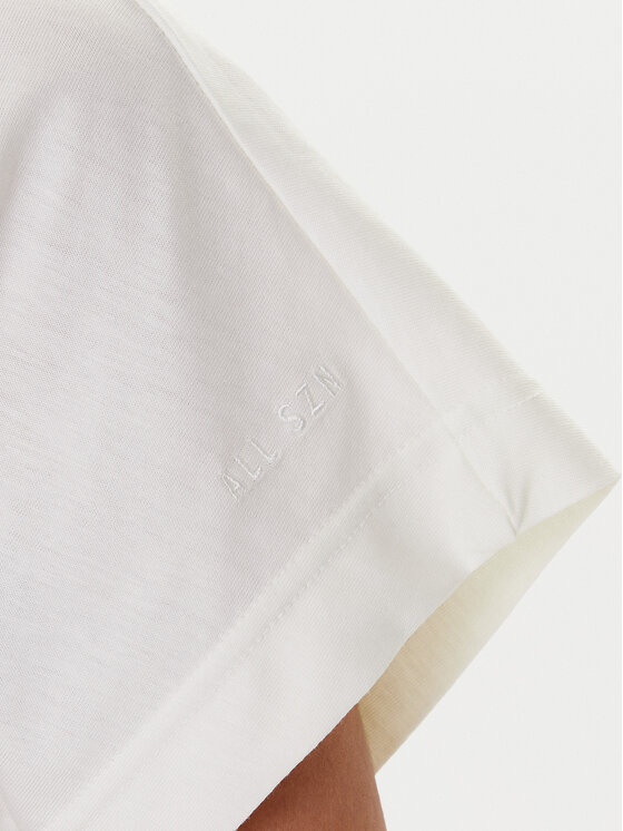 adidas adidas T-shirt ALL SZN JJ1243 Bianco Regular Fit