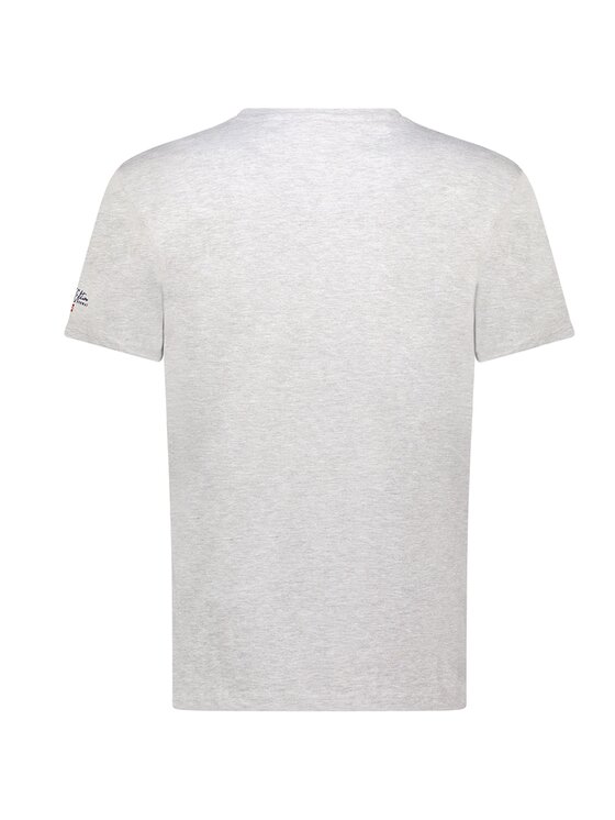 Geographical Norway Geographical Norway T-Shirt SY9738H/GN-Blended Grey Szary Regular Fit