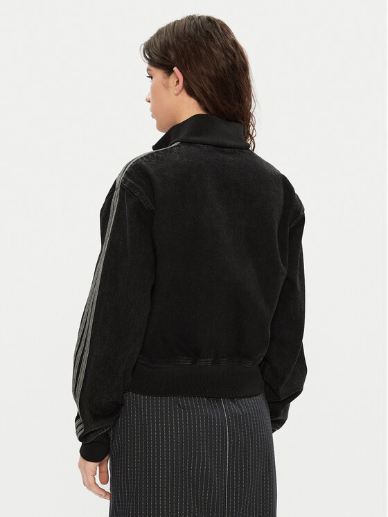 adidas adidas Sweatshirt adicolor Denim JD3110 Schwarz Regular Fit