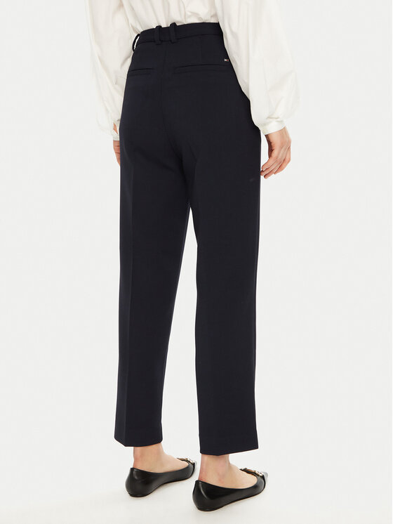 Tommy Hilfiger Tommy Hilfiger Pantaloni chino WW0WW44090 Bleumarin Regular Fit