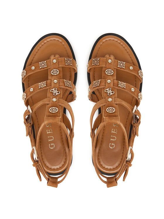 Guess Guess Sandały FLJY2Z SUE03 Brązowy