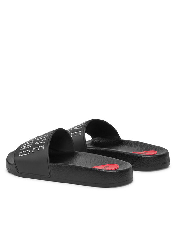 LOVE MOSCHINO LOVE MOSCHINO Klapki JA28122G1II13000 Czarny