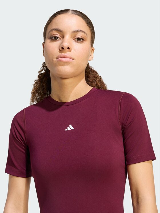 adidas adidas Koszulka techniczna 135223 Czerwony Fitted Fit