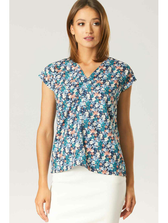 QUIOSQUE QUIOSQUE Halenka A0935 SHIRT Barevná Regular Fit