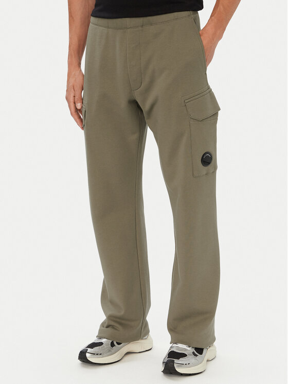 C.P. Company C.P. Company Spodnie dresowe 21CMSP030A005086W Beżowy Regular Fit