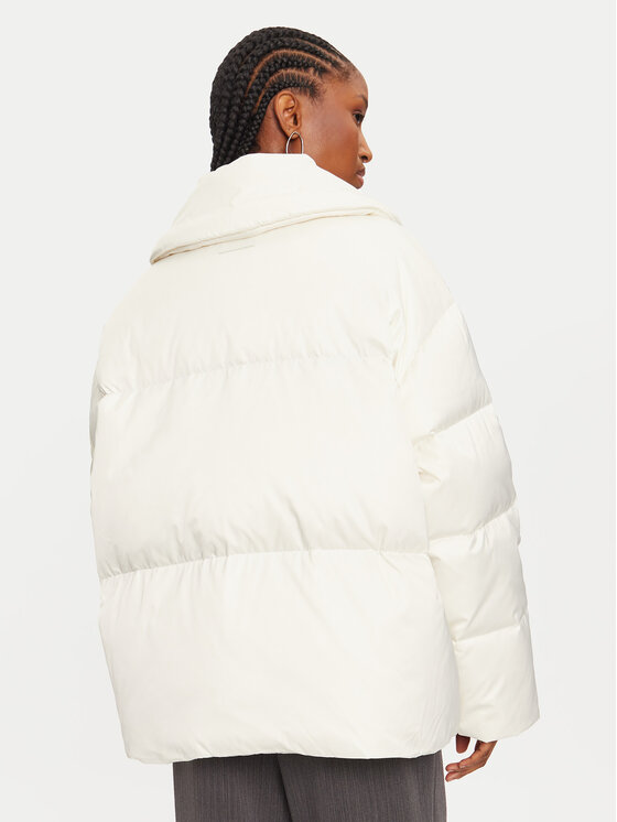 Calvin Klein Calvin Klein Kurtka zimowa K20K207720 Écru Regular Fit