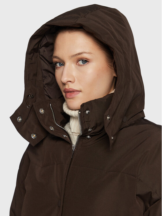 Samsøe Samsøe Samsøe Samsøe Télikabát Hana F22300136 Barna Relaxed Fit