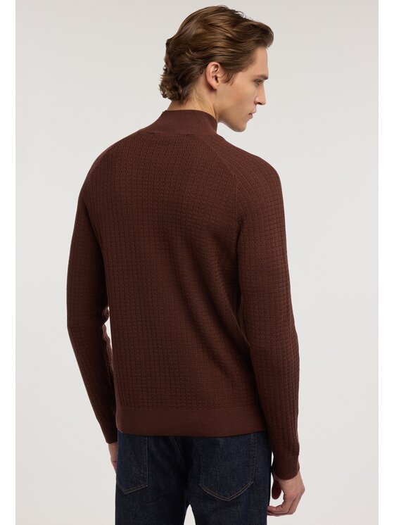Trussardi Trussardi Kardigan M0158000113N077 Brązowy Regular Fit