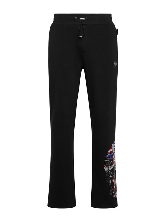 PHILIPP PLEIN PHILIPP PLEIN Spodnie dresowe 25993 Czarny Jogger Fit