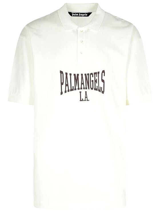 Palm Angels Palm Angels T-shirt PMGB012F24FAB001 Bianco Oversize