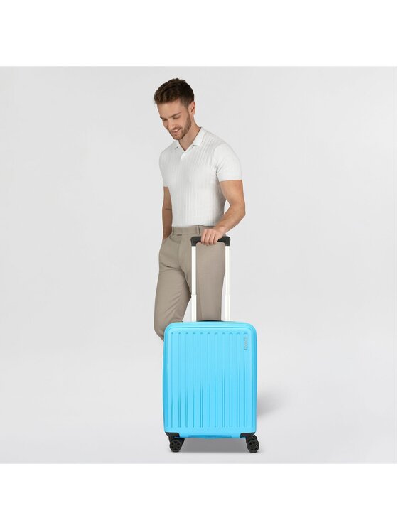 American Tourister American Tourister Walizka kabinowa 327184 Błękitny