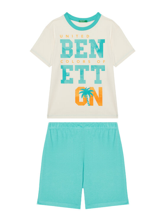 United Colors Of Benetton United Colors Of Benetton Pižama 30960P08O Modra Regular Fit