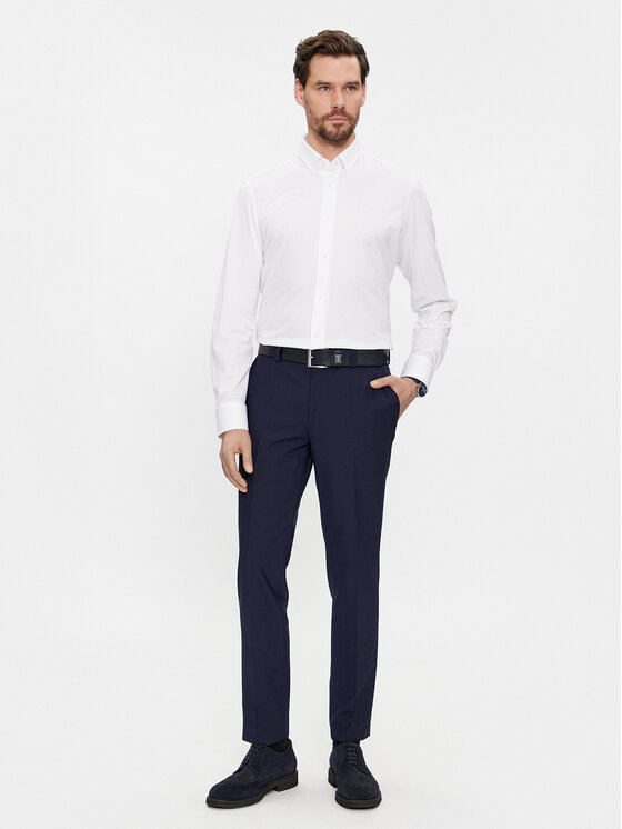 BOSS Boss Košulja 50469378 Bijela Regular Fit