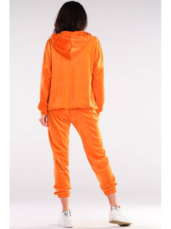 Awama Awama Bluza A420 Pomarańczowy Basic Fit